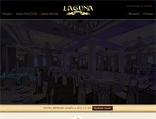 Tablet Screenshot of lagunarestaurant.ro